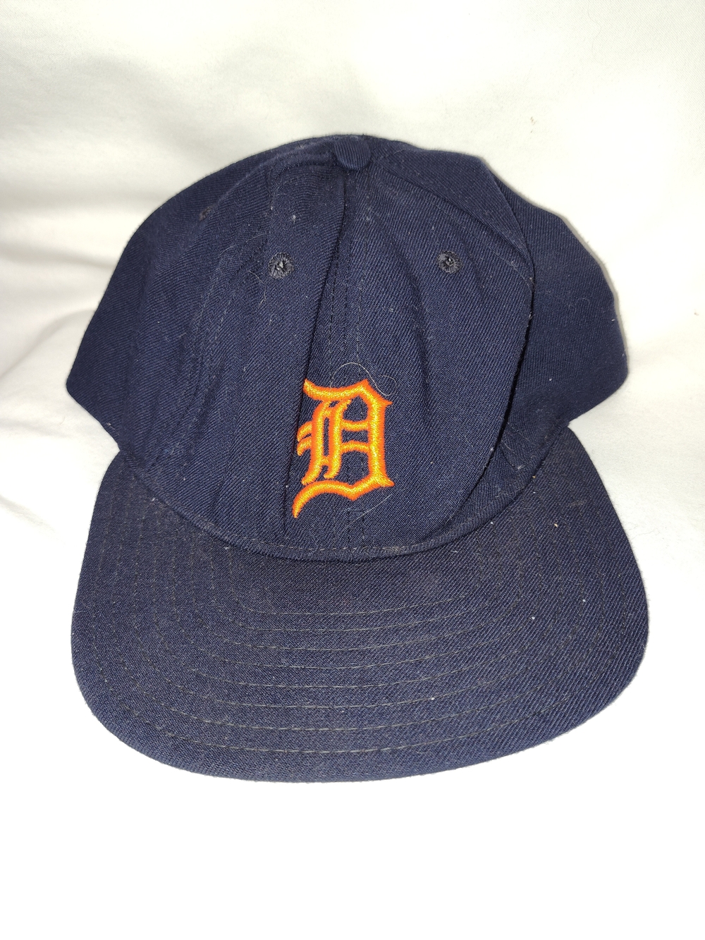 New Era Navy Detroit Baseball Cap with Orange ' Logo